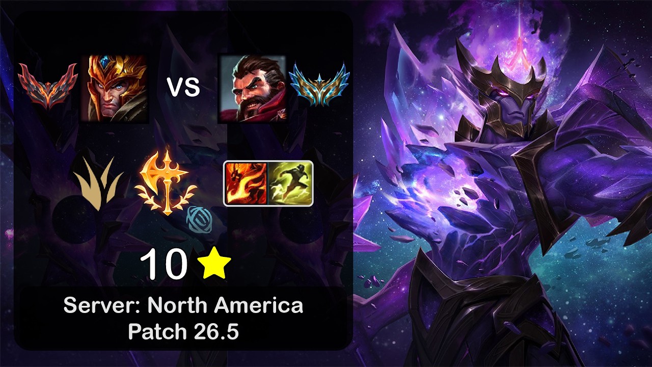 Jarvan IV Jungle vs Graves - NA GrandMaster - Patch 26.5