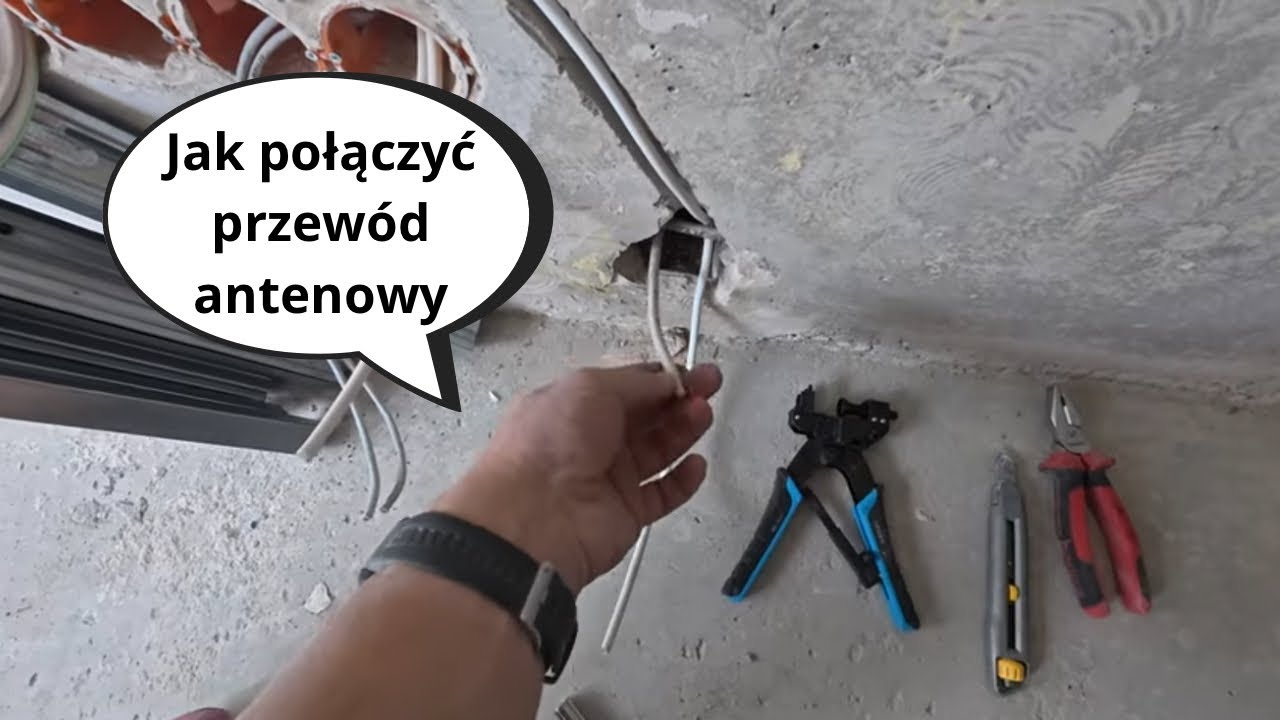 Jak przedłużyć przewód antenowy. Remont mieszkania #14 remont4you