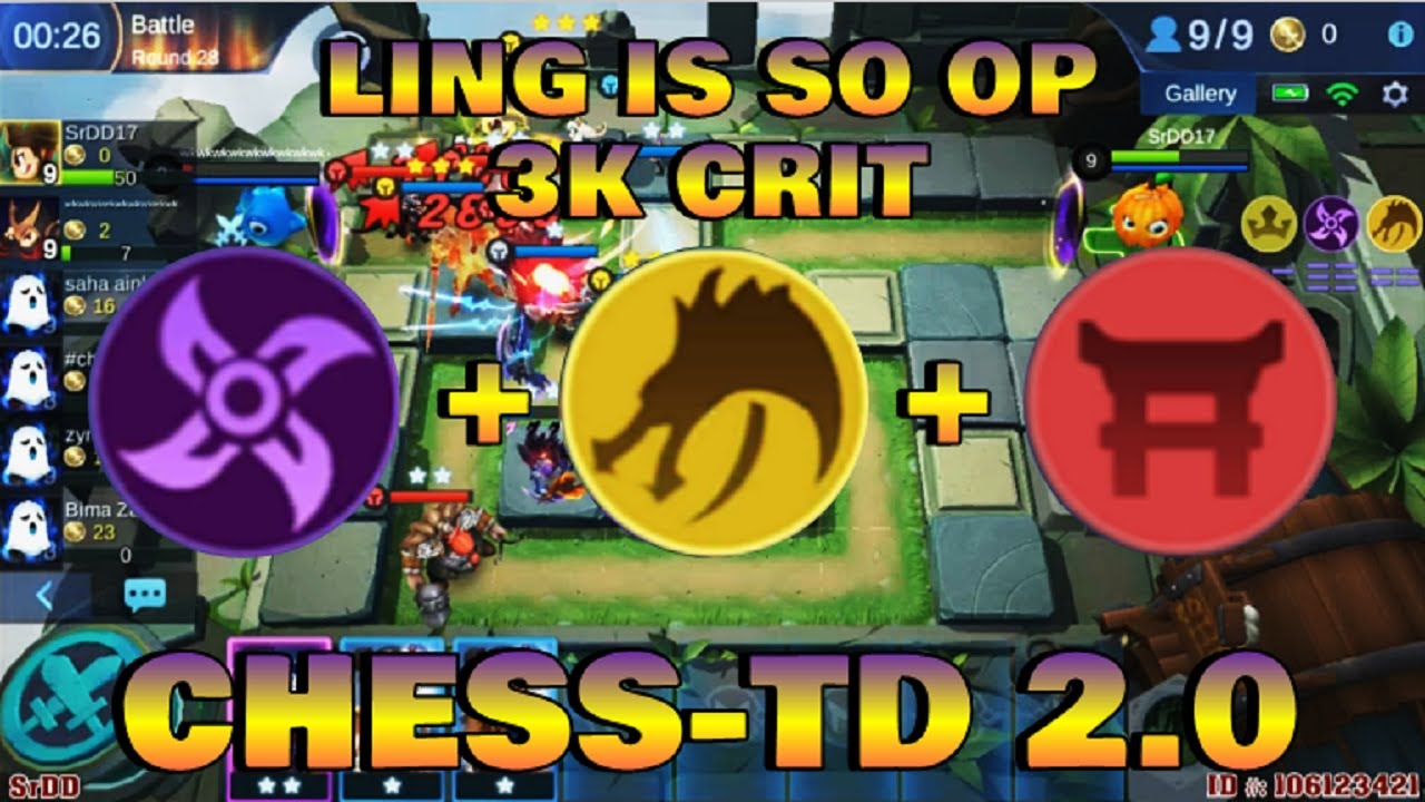 ASSASSIN, DRAGONS ALTAR & SCARLET SHADOW BUILD - CHESS TD 2.0 GAMEPLAY | Mobile Legends Bang Bang