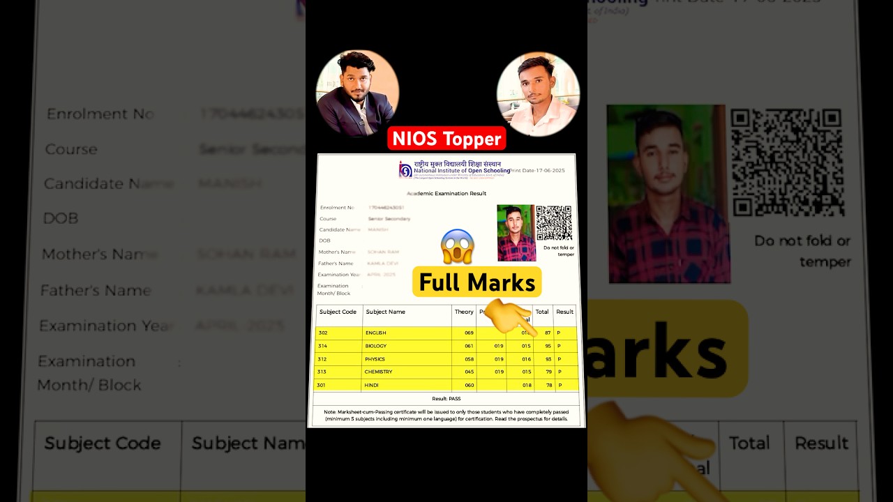 How to Become a NIOS Topper in 2025 | Toppers&rsquo; Secrets, Tips & Strategy #nios