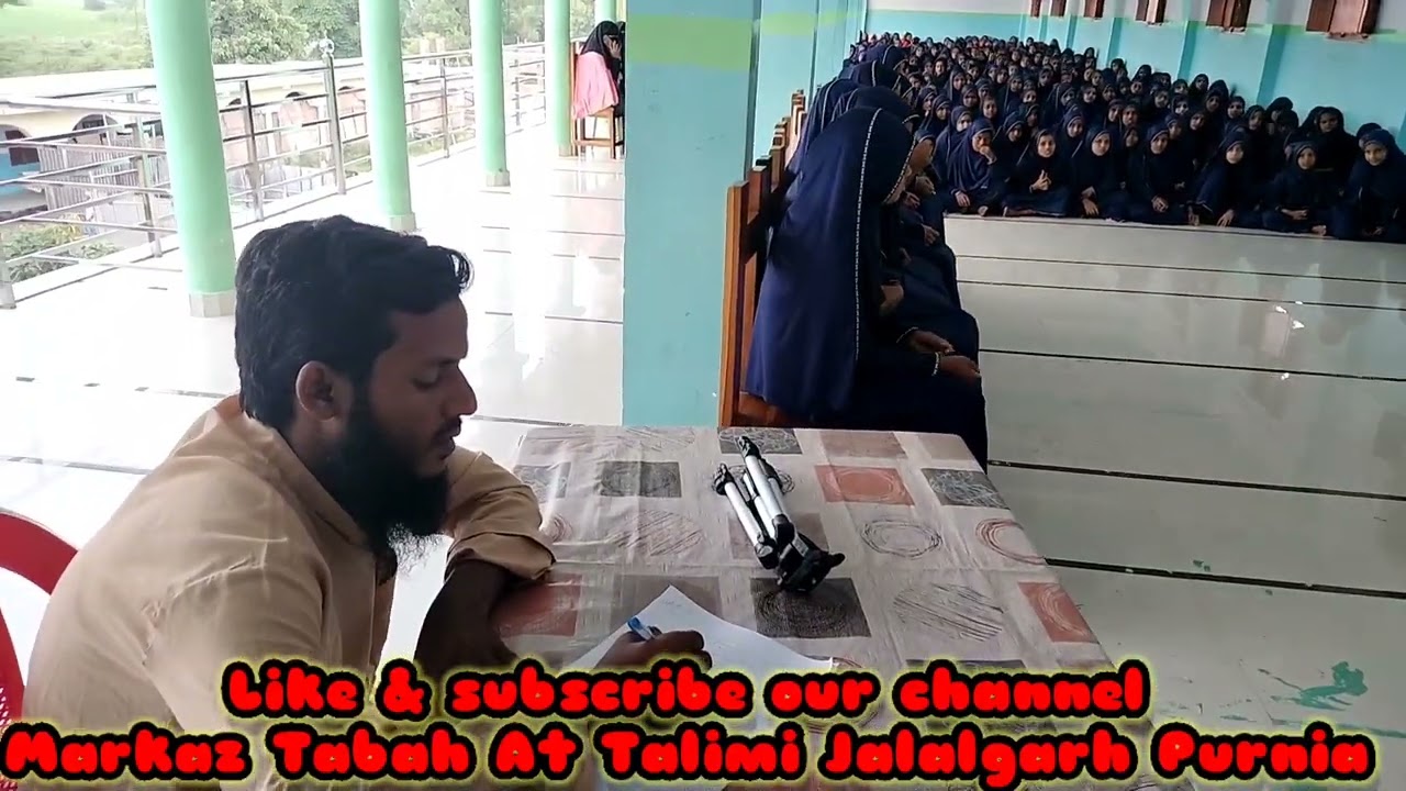 Taabah International School Jalalgarh Purnia & Jamia Safia Al Islamia College #banat #gazal #program