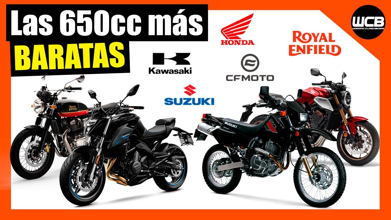 Top 7 Las MOTOS 650cc MÁS BARATAS