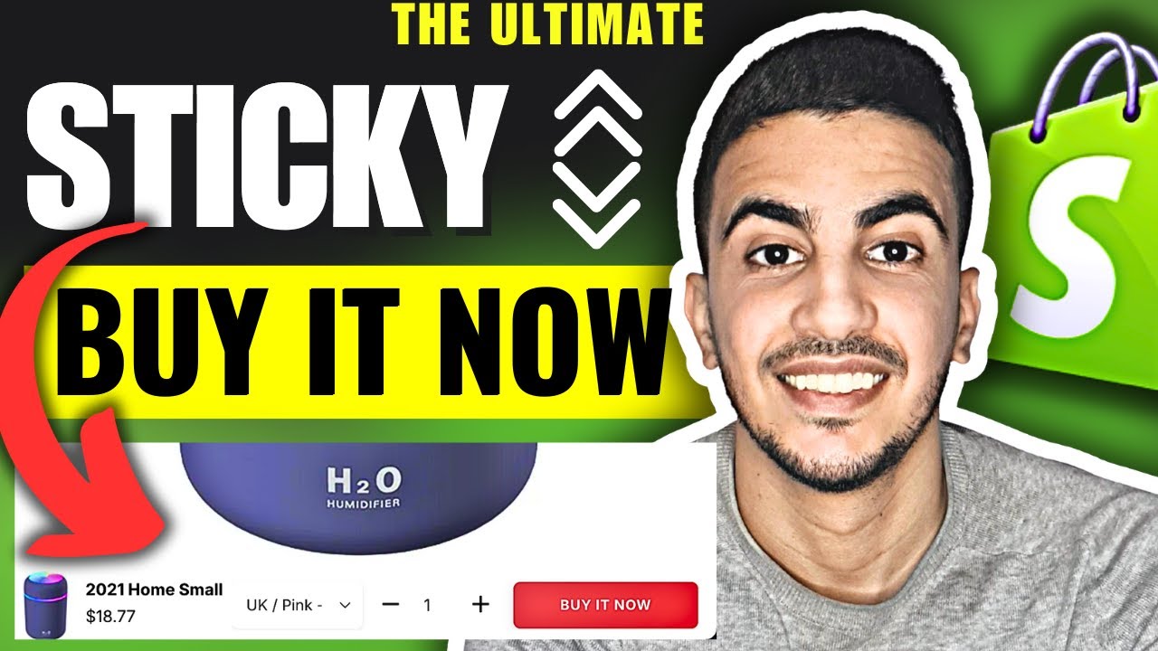 How To Add Sticky Buy It Now Button On Shopify
