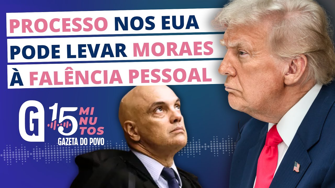 Moraes pode ser citado nos EUA por censura ilegal: STF entra em rota de colisão | 15 MINUTOS