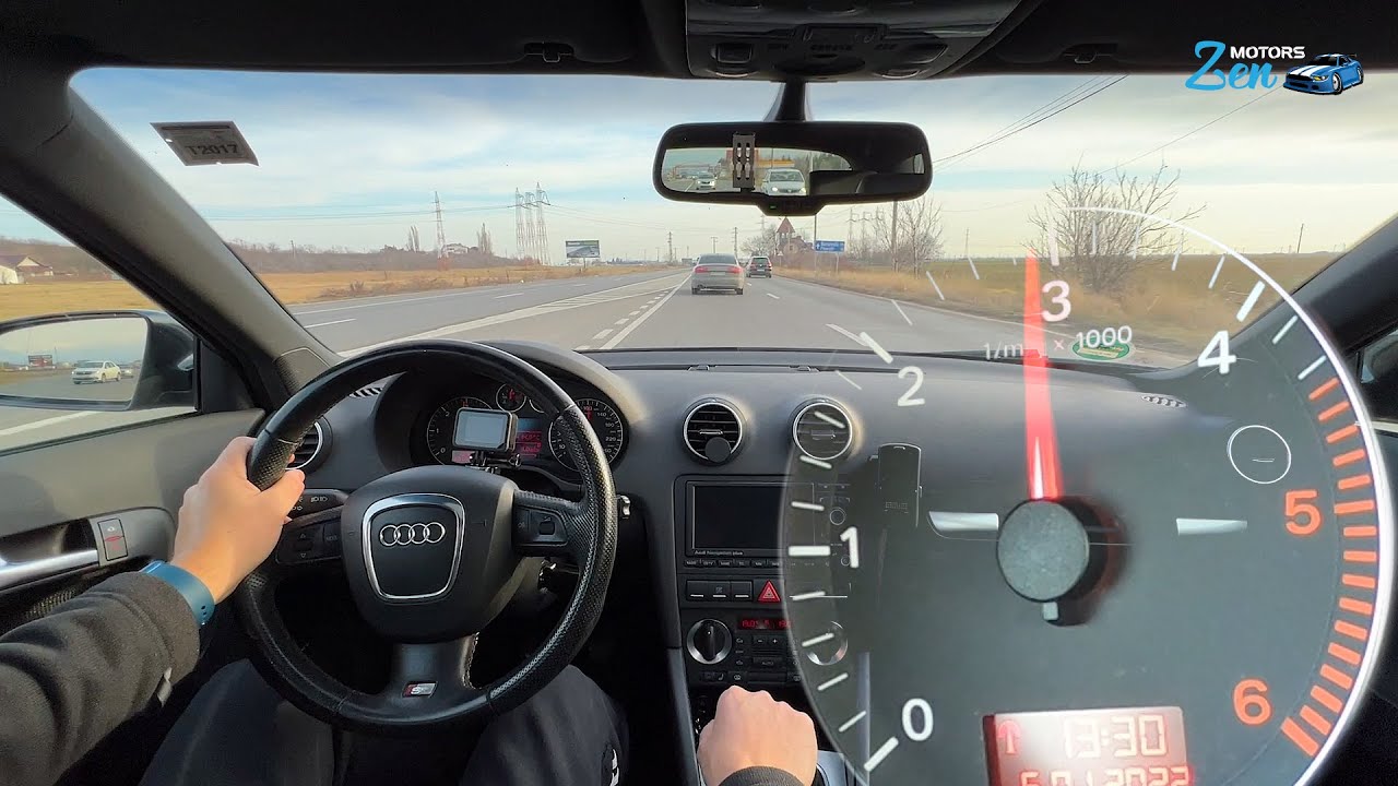 AUDI A3 8P 2.0 Tdi 170 Hp   | POV | Highway