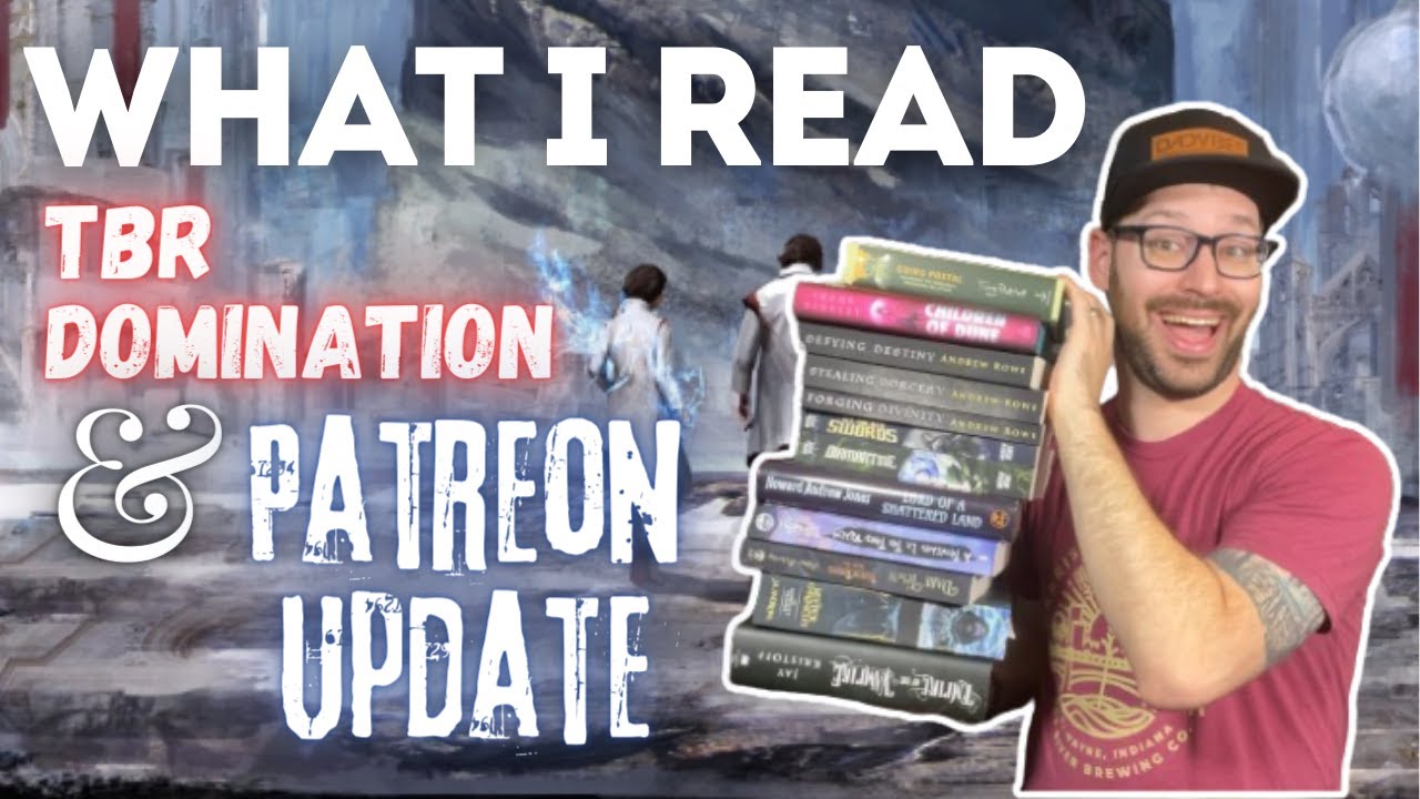 What I Read This Month! TBR Domination with lots of great reads