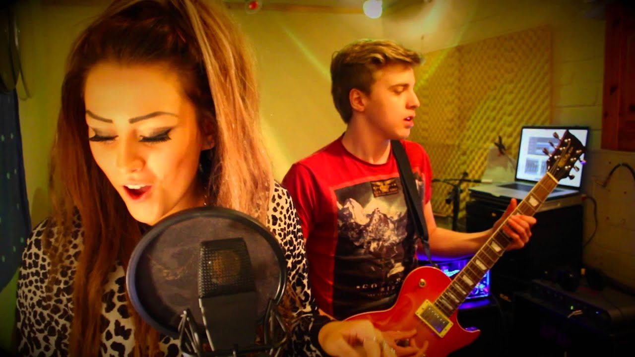 Bon Jovi - Livin' On a Prayer Cover - by 15 year old Poppy LittleJohn and James Bell