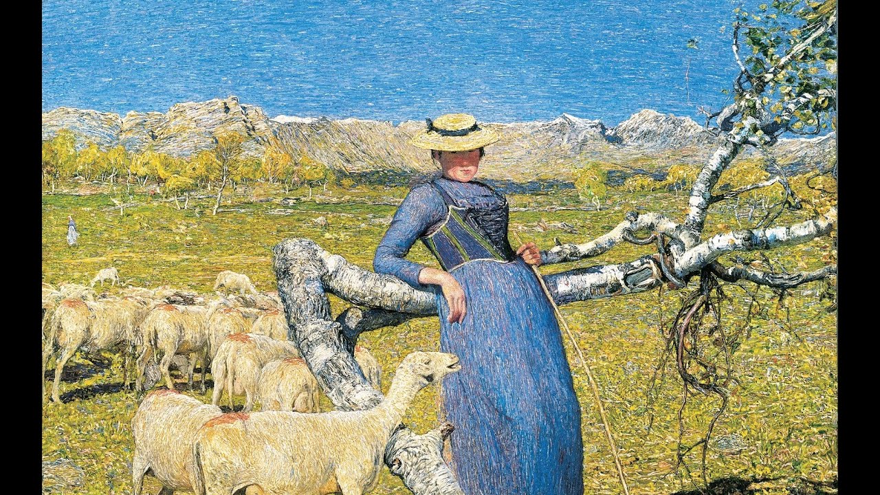 Giovanni Segantini (1858-1899) - Italian Symbolist Painter in the Alps