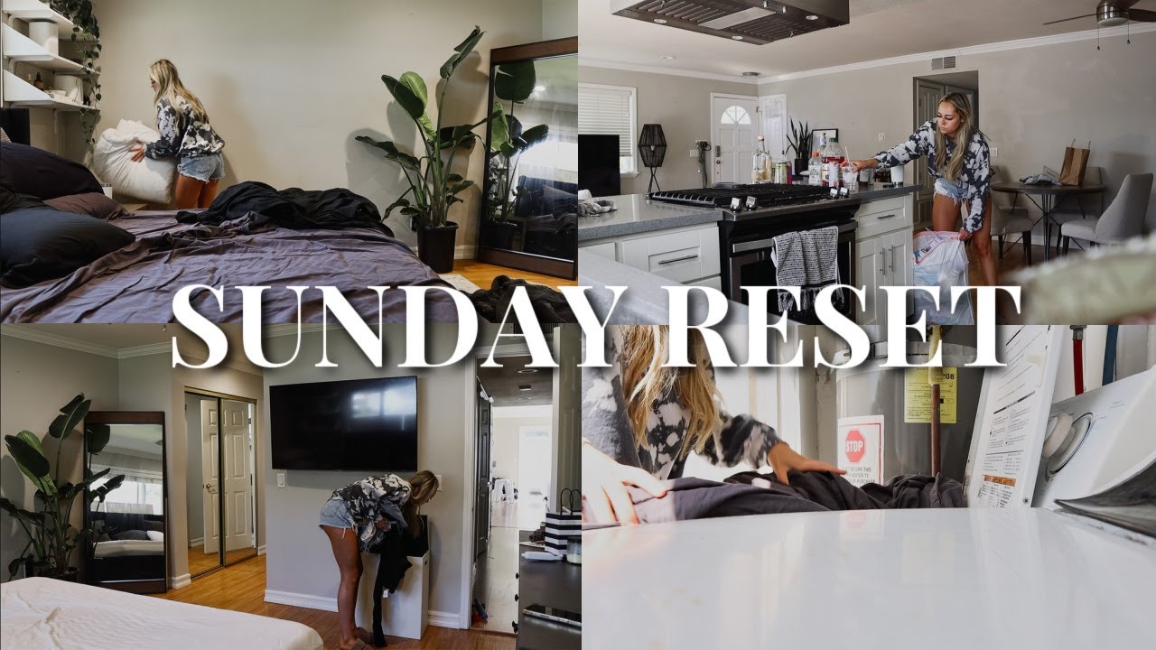 SUNDAY RESET ROUTINE