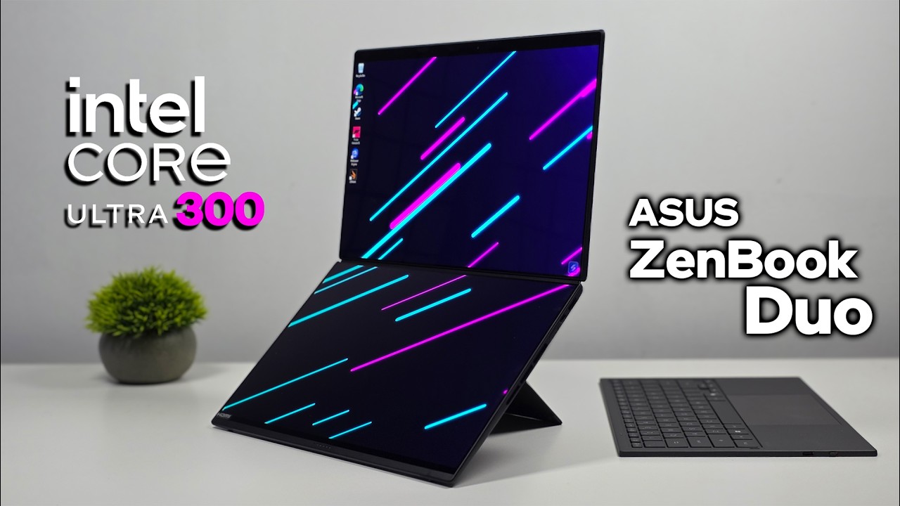 The Future of Laptops Just Arrived! Panther Lake ZenBook Duo