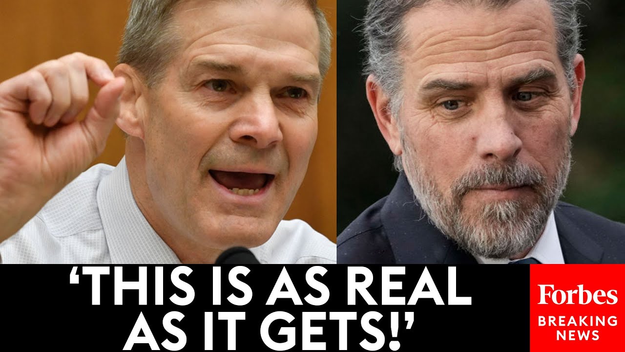 BREAKING: Jim Jordan Explodes Over Hunter Biden During Hearing: 'This Is As Real As It Gets!'
