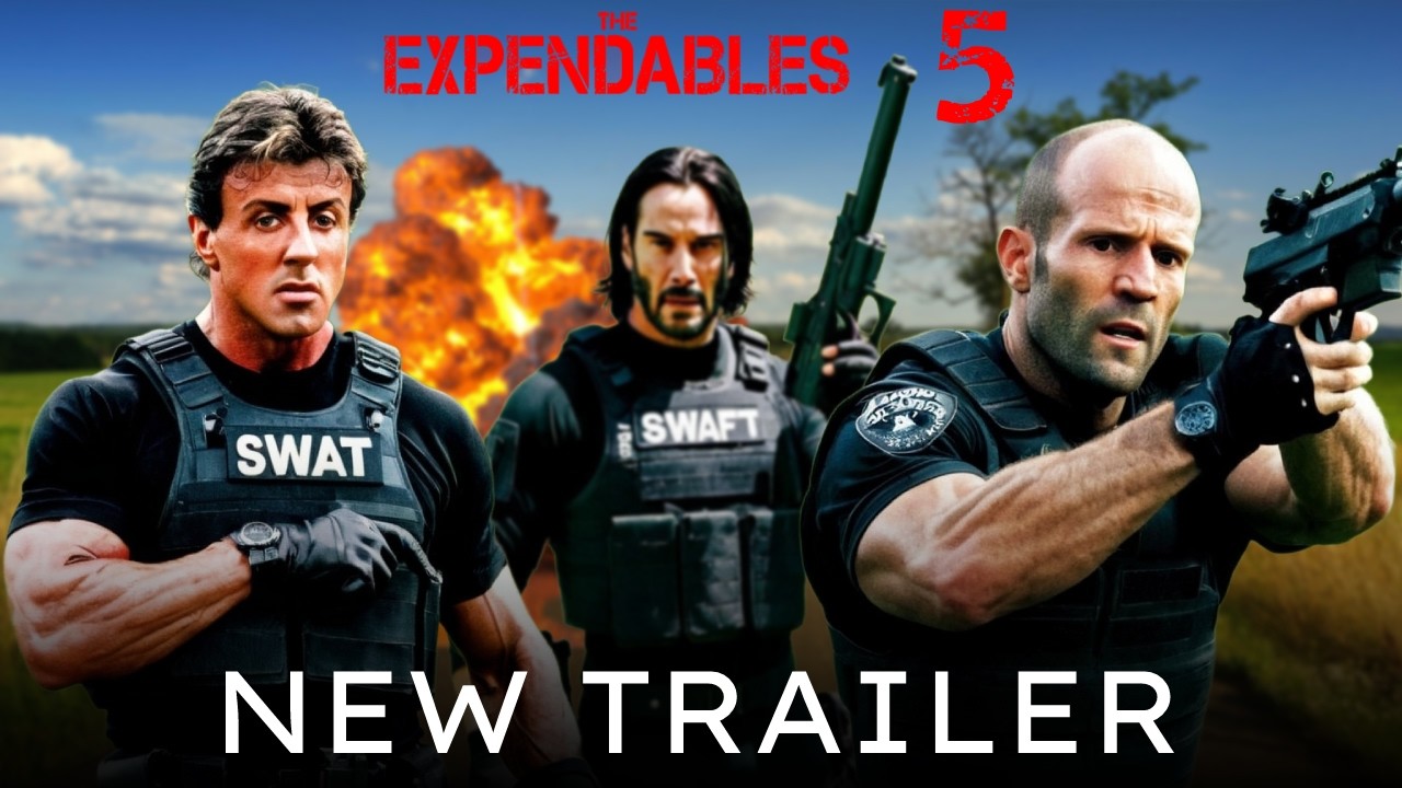THE EXPENDABLES 5: A Christmas Story Trailer (HD) Dwayne Johnson, Sylvester Stallone,Keanu Reeves #6