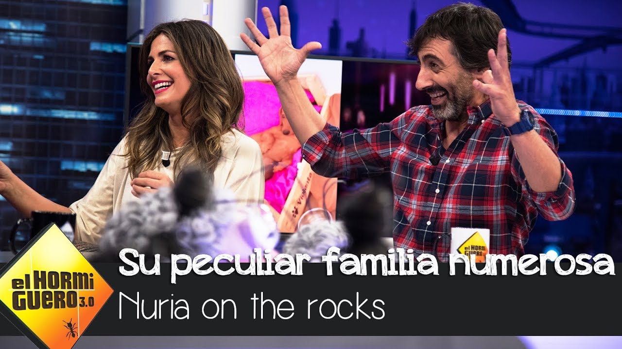 La peculiar familia numerosa de Nuria Roca y Juan Del Val - El Hormiguero 3.0