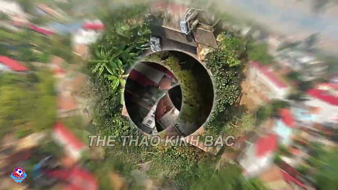 Flay cam nhìn từ trên cao Tdp Thượng - Tự Lạn - Bắc Ninh.