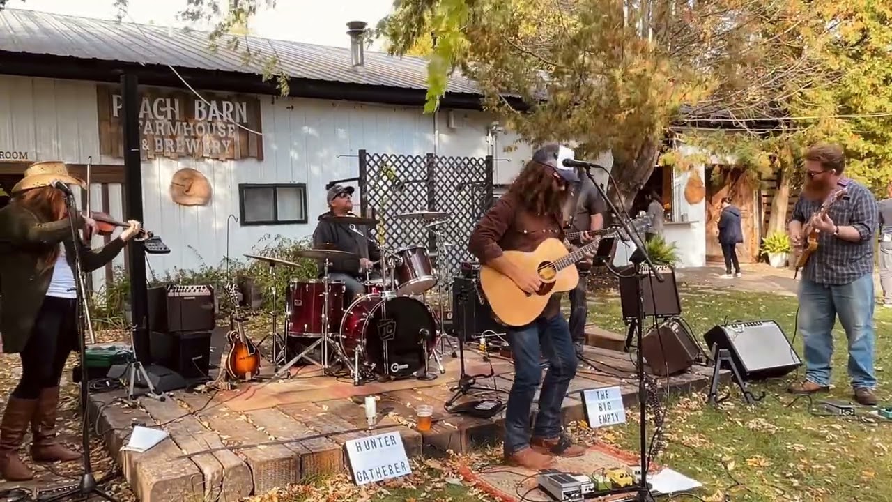 “Nothing” by Hunter Gatherer & The Big Empty, Live at Peach Barn