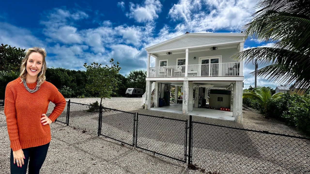 Двойной участок, постройка 2020 года | Биг-Пайн-Ки, Флорида | Экскурсия по дому (ПРОДАНО)