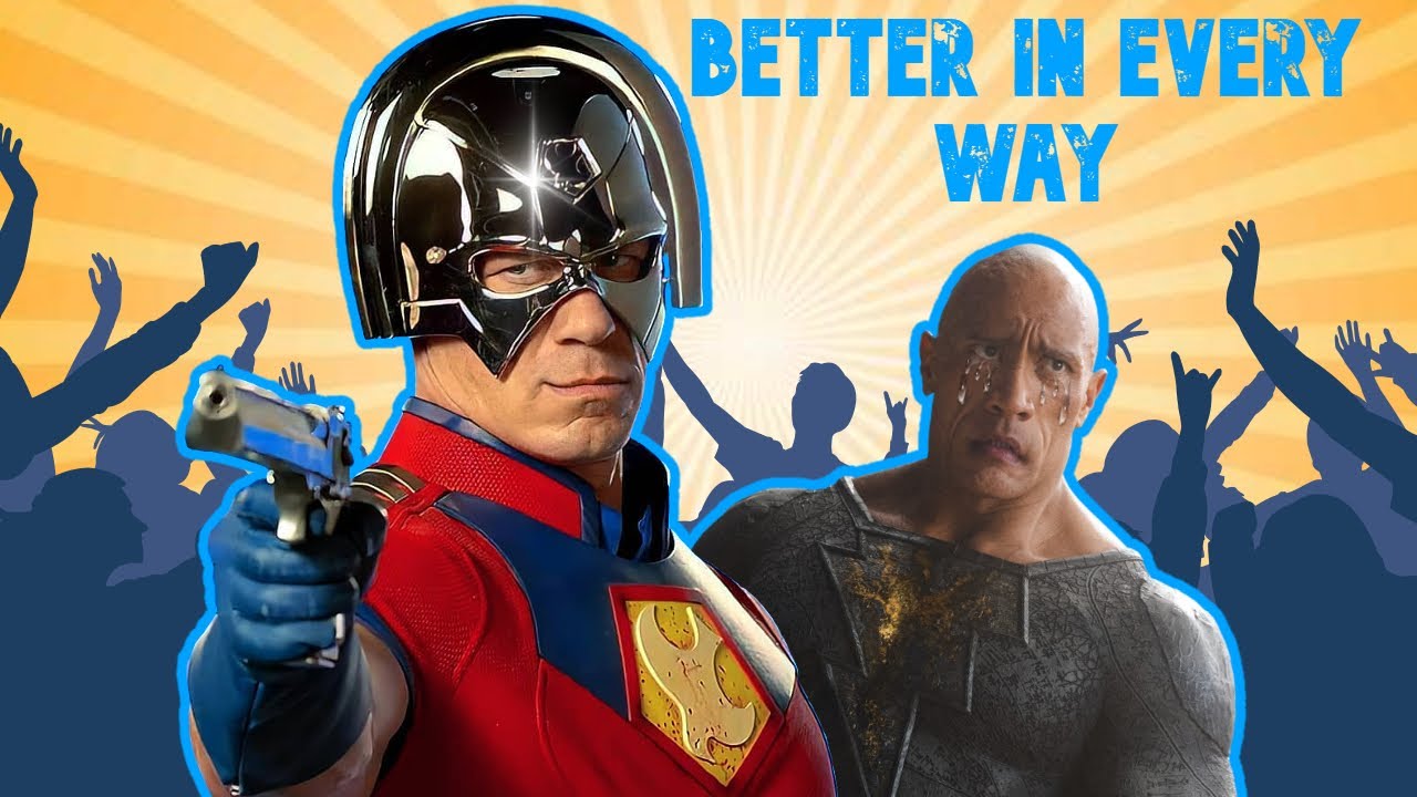 Why Black Adam failed and Peacemaker succeeded