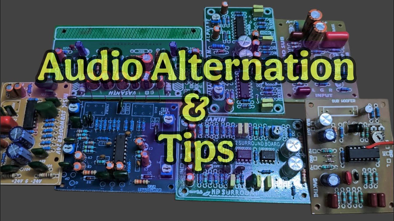 Alteration Tips | Sub Woofer Bass Alteration | Surround Board alternation