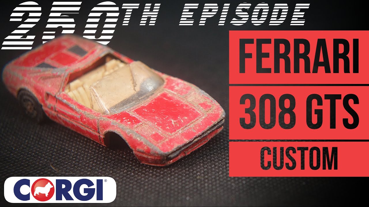 Индивидуальная реставрация CORGI Juniors: Ferrari 308 GTS J32