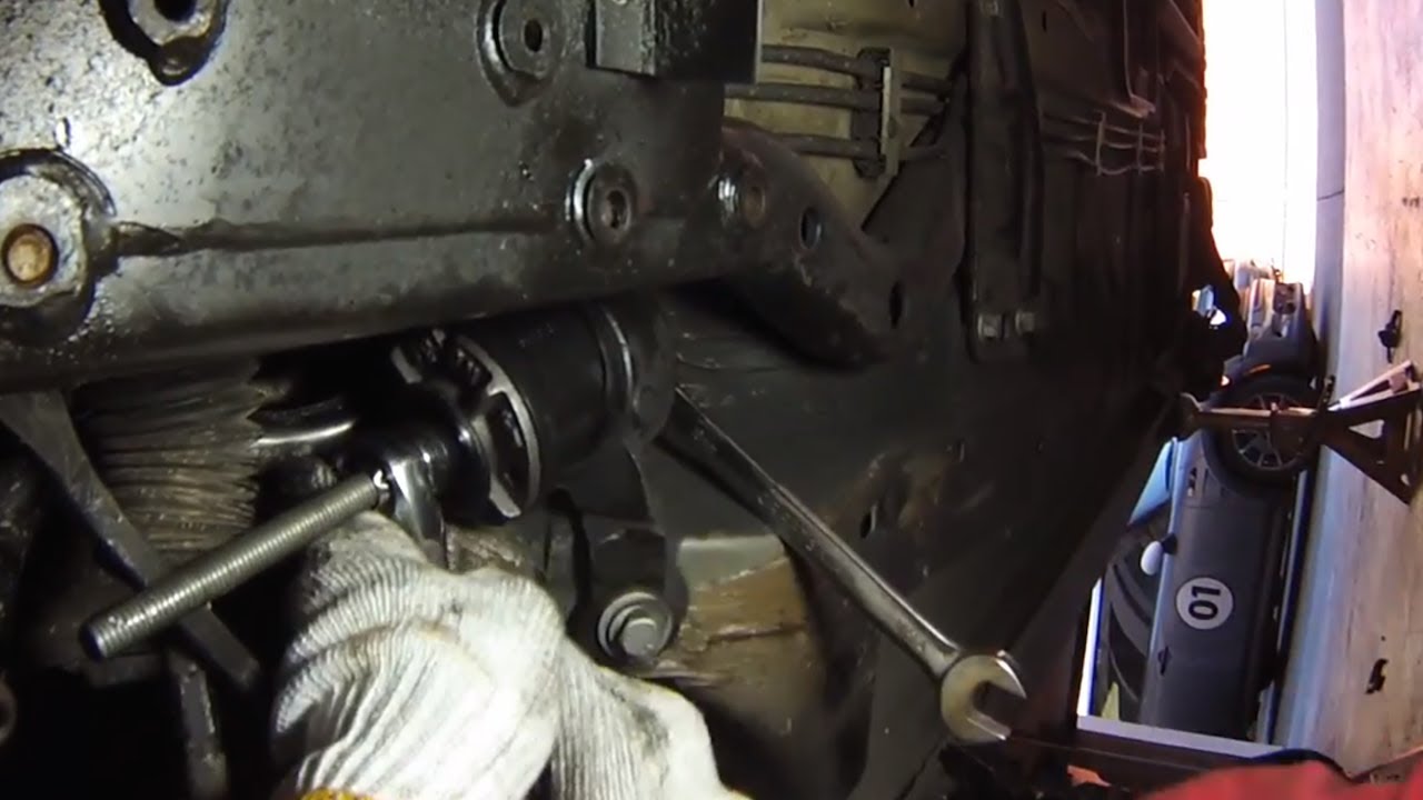 MINI Cooper Control Arm Bushings done on the car-cutoff method - Powerflex