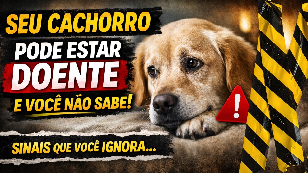 Seu Cachorro Pode Estar Doente e Você Não Percebeu (Sinais Silenciosos Que Quase Ninguém Nota)