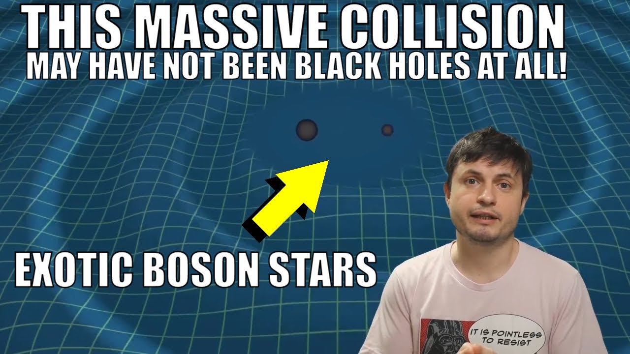 Colossal Black Hole Collision May Have Been Exotic Stars Instead