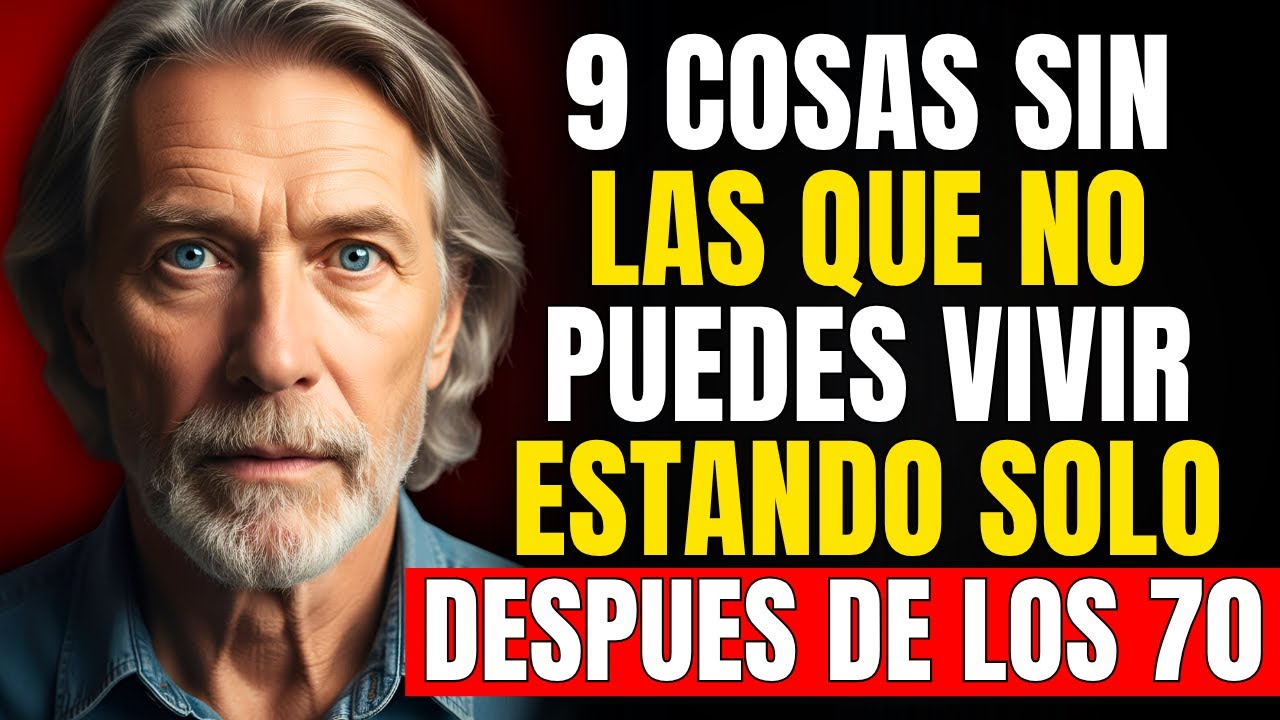 9 Cosas sin las que NO Puedes Vivir estando Solo en la Vejez