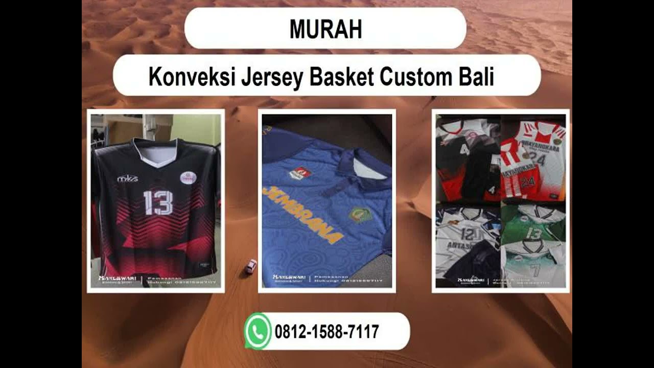 MURAH, WA 081215887117 Konveksi Jersey Basket Custom Buleleng
