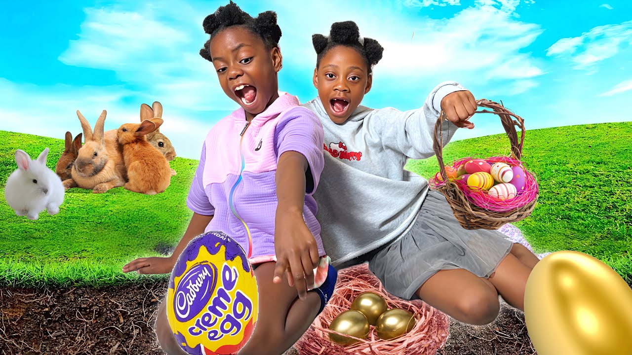 EXTREME EASTER EGG HUNT ft/ Sasha vs Asher