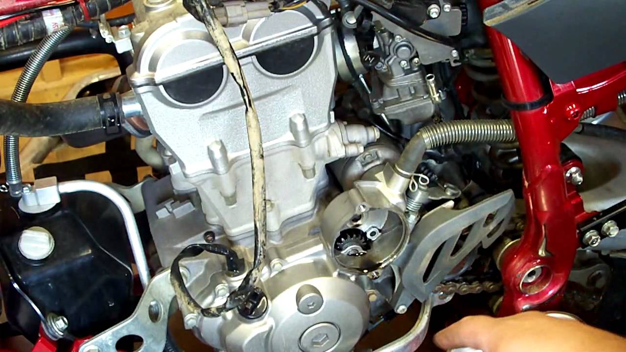 YFZ 450 Stator video