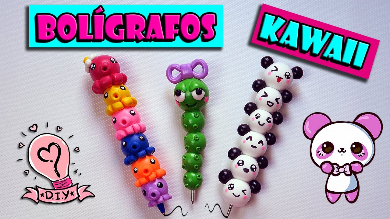 ♥ Tutorial: Bolígrafos Kawaii DIY || Back to School ♥