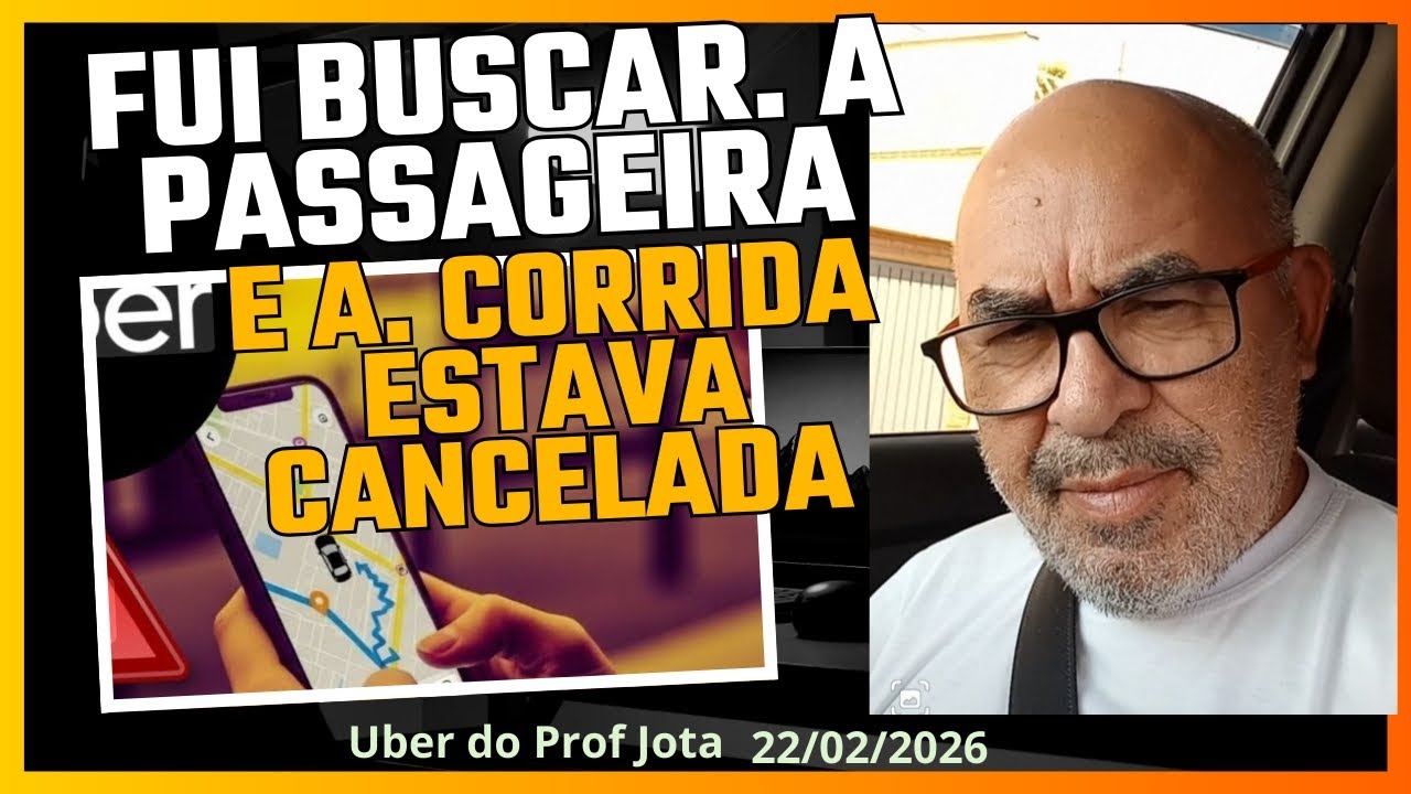 Fui buscar a passageira,  ela. Apelou. E não fui comunicado pela Uber