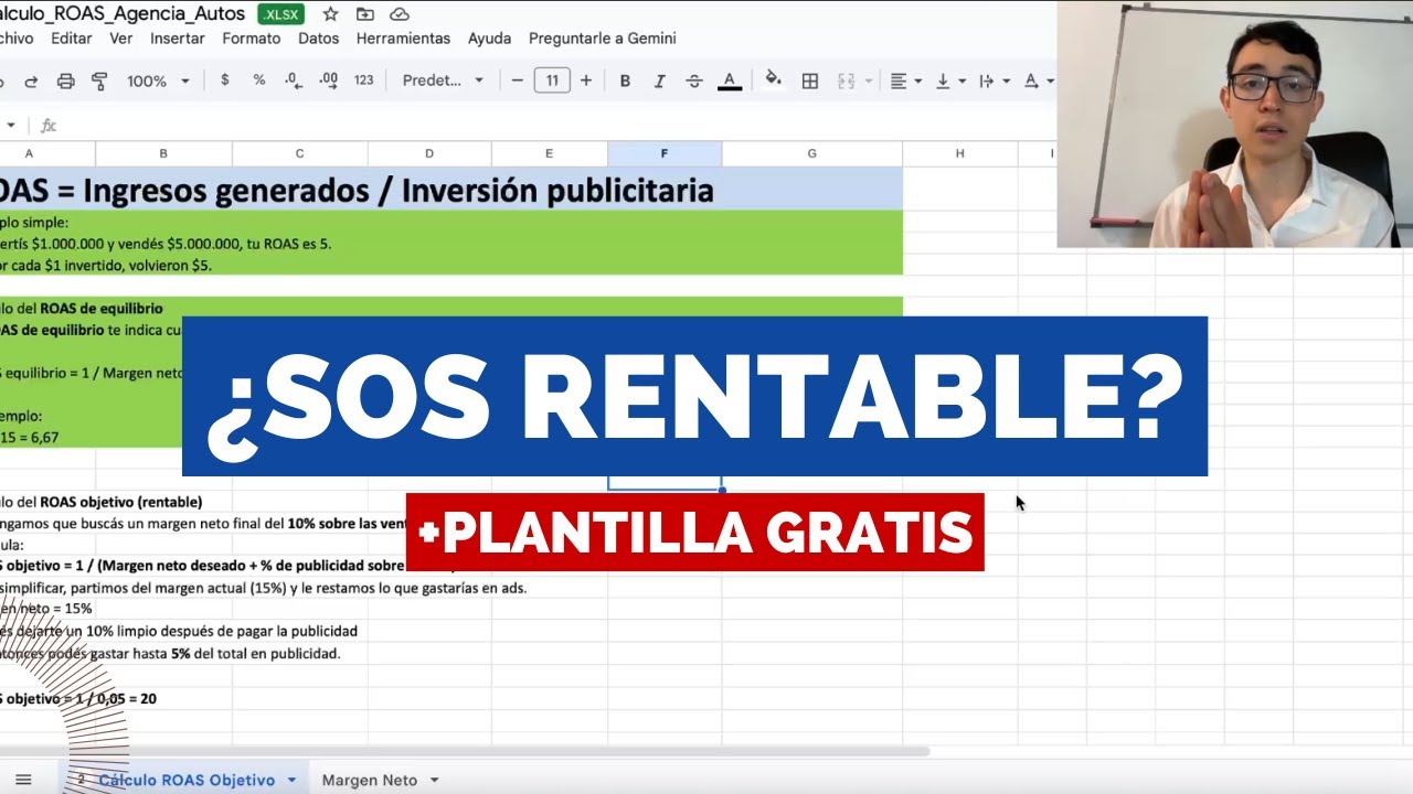 ¿Cuánto podés invertir en publicidad? Calculalo con este método (+Plantilla Gratis)