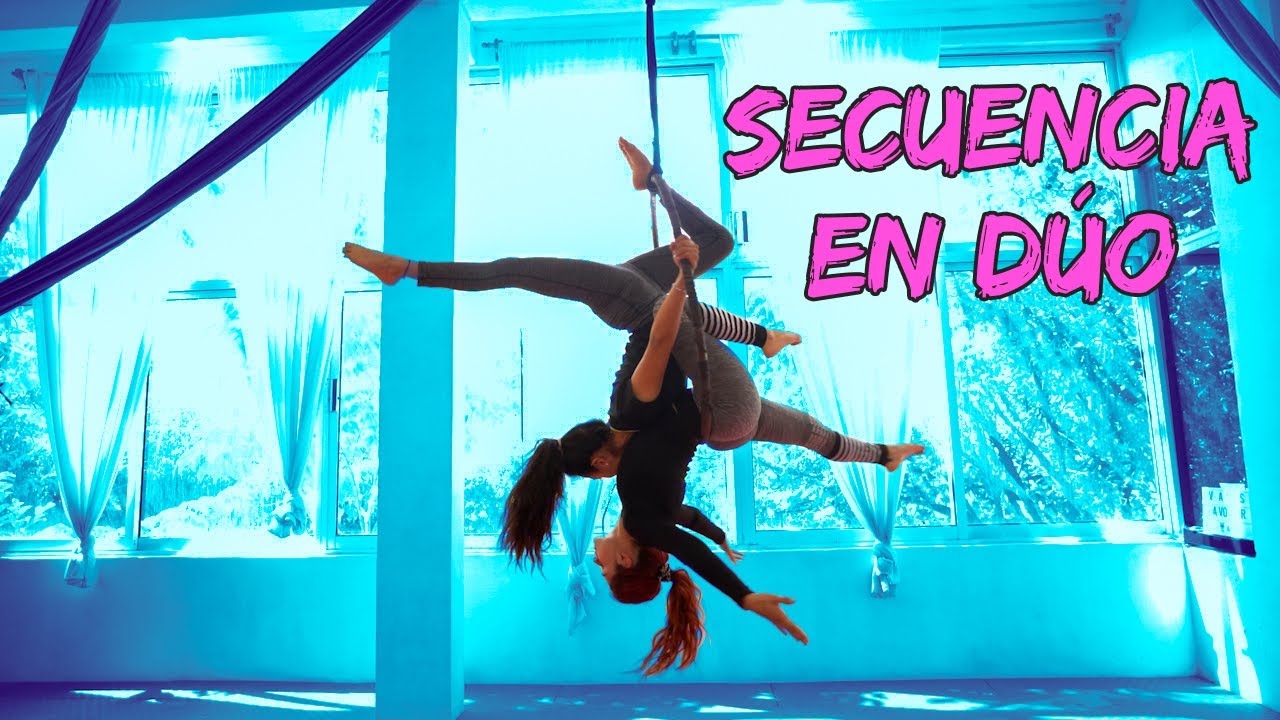 DÚO EN ARO AÉREO   - SECUENCIA - AERIAL HOOP