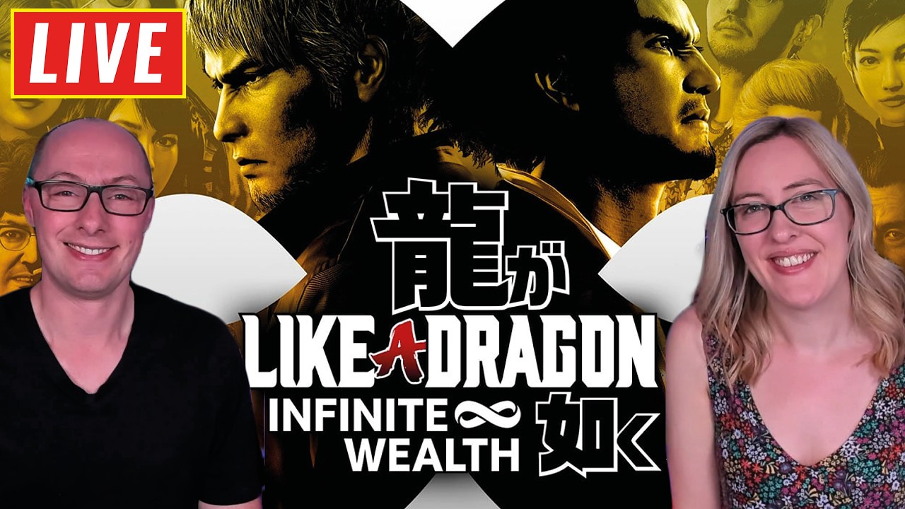 #1 Like a Dragon: Infinite Wealth Playthrough w/ Gaming After Bed!