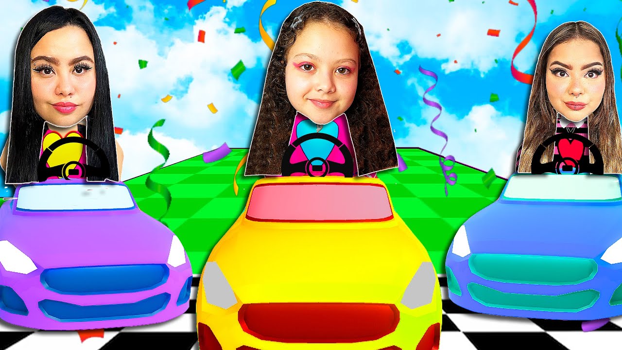 JOGAMOS O PARKOUR DE CARRO no ROBLOX (Obby but you're on in a car)