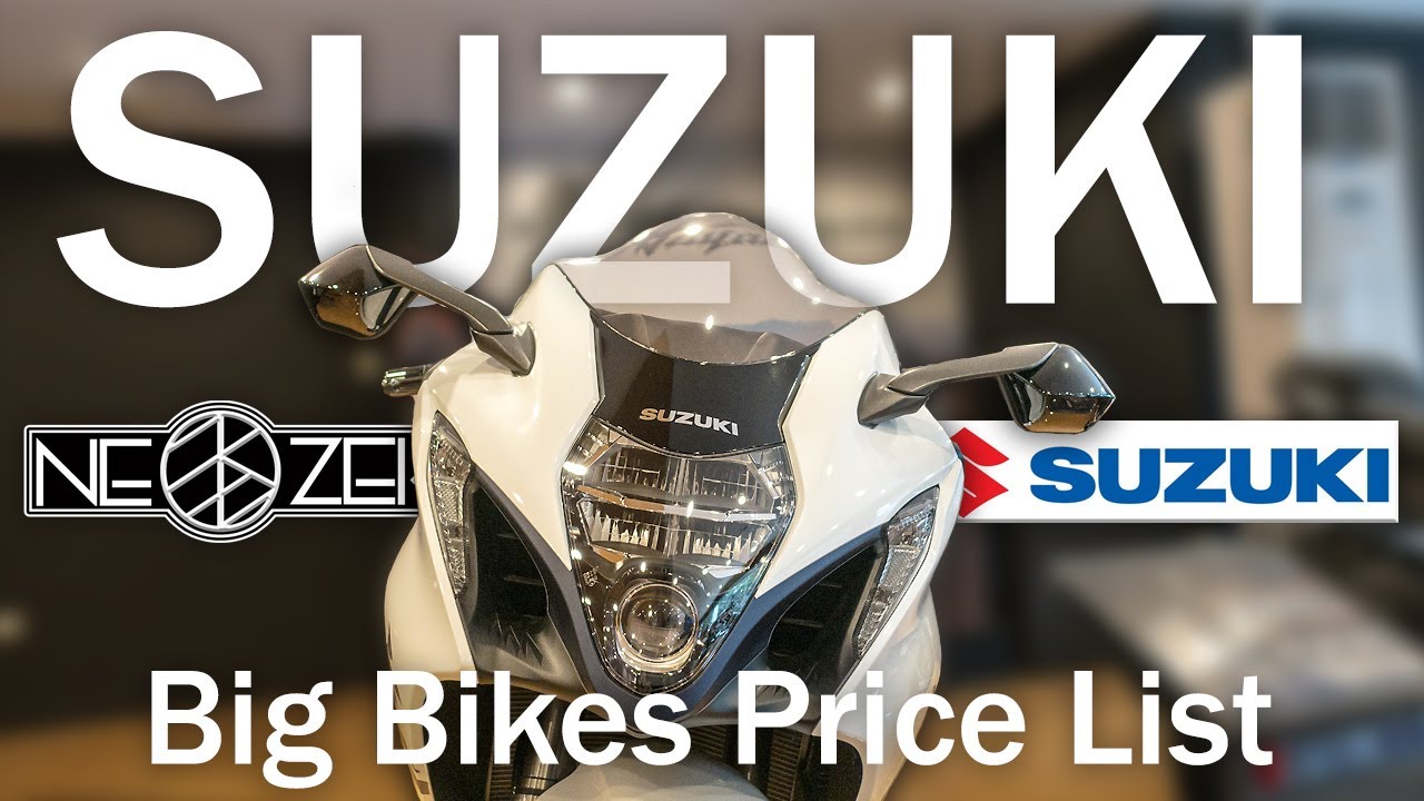 Suzuki Big Bikes Price List as of May 2022 | Pinaka unang dream bike ko | Neozeke