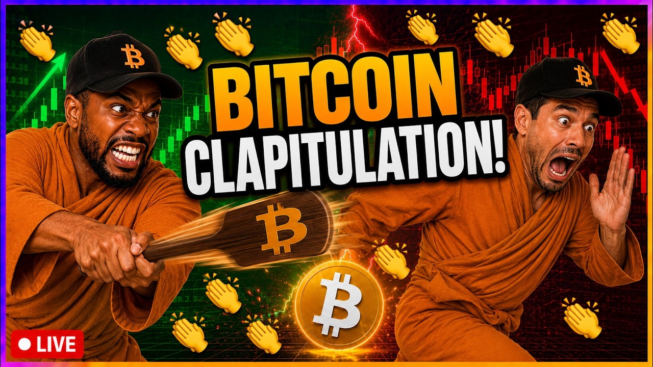 Live Bitcoin Trading & TA :  CLAPPING SEASON