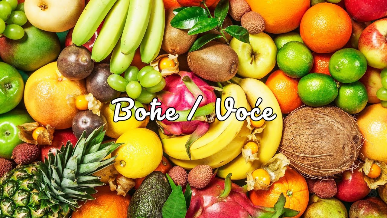 Воће | Voće | Fruits on Serbian