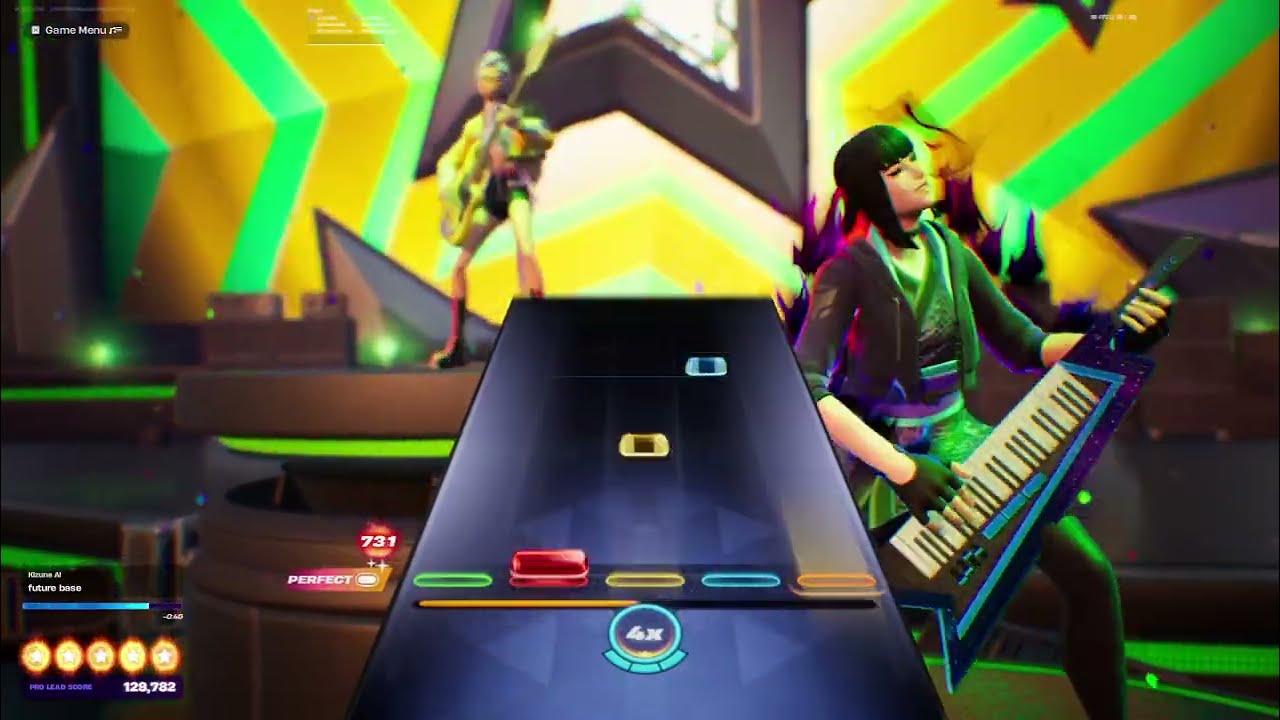 Fortnite Festival (PC): Kizuna AI - future base / Pro Lead (99%)