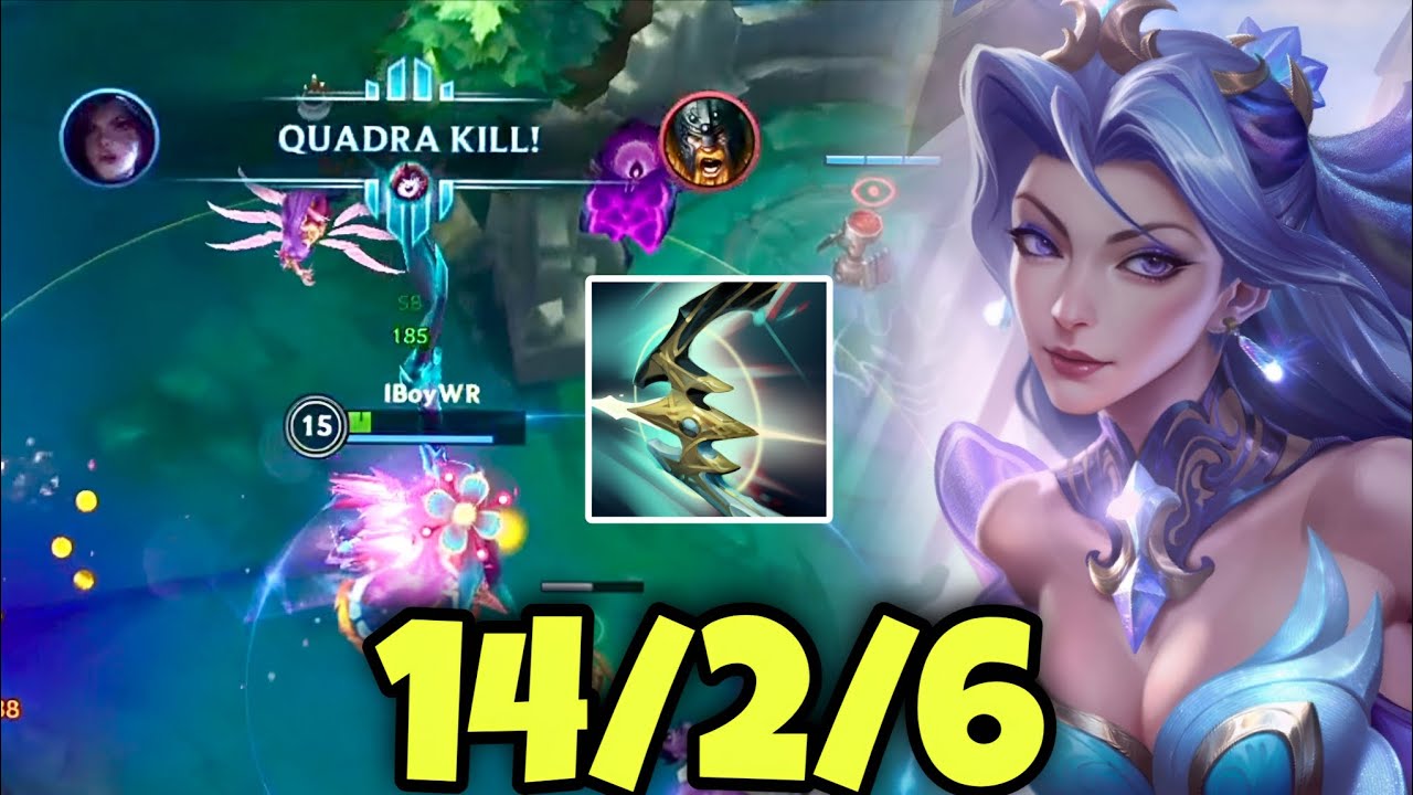 WILD RIFT ADC // THIS KAISA CARRY 1V9 WITH THIS OP BUILD AND RUNE IN PATCH 6.2H GAMEPLAY!