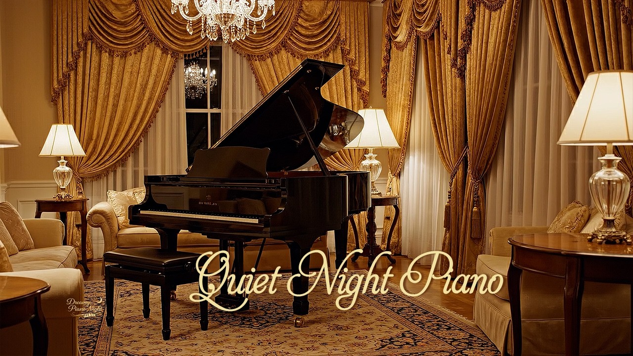 Peaceful Piano Live for Deep Sleep 🌙 | Quiet Night Piano Music