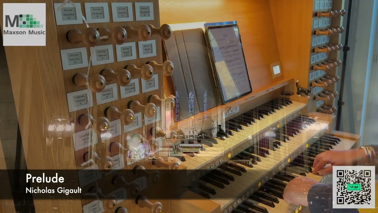 Prelude - Nicolas Gigault [Johannus LiVE III AGO]