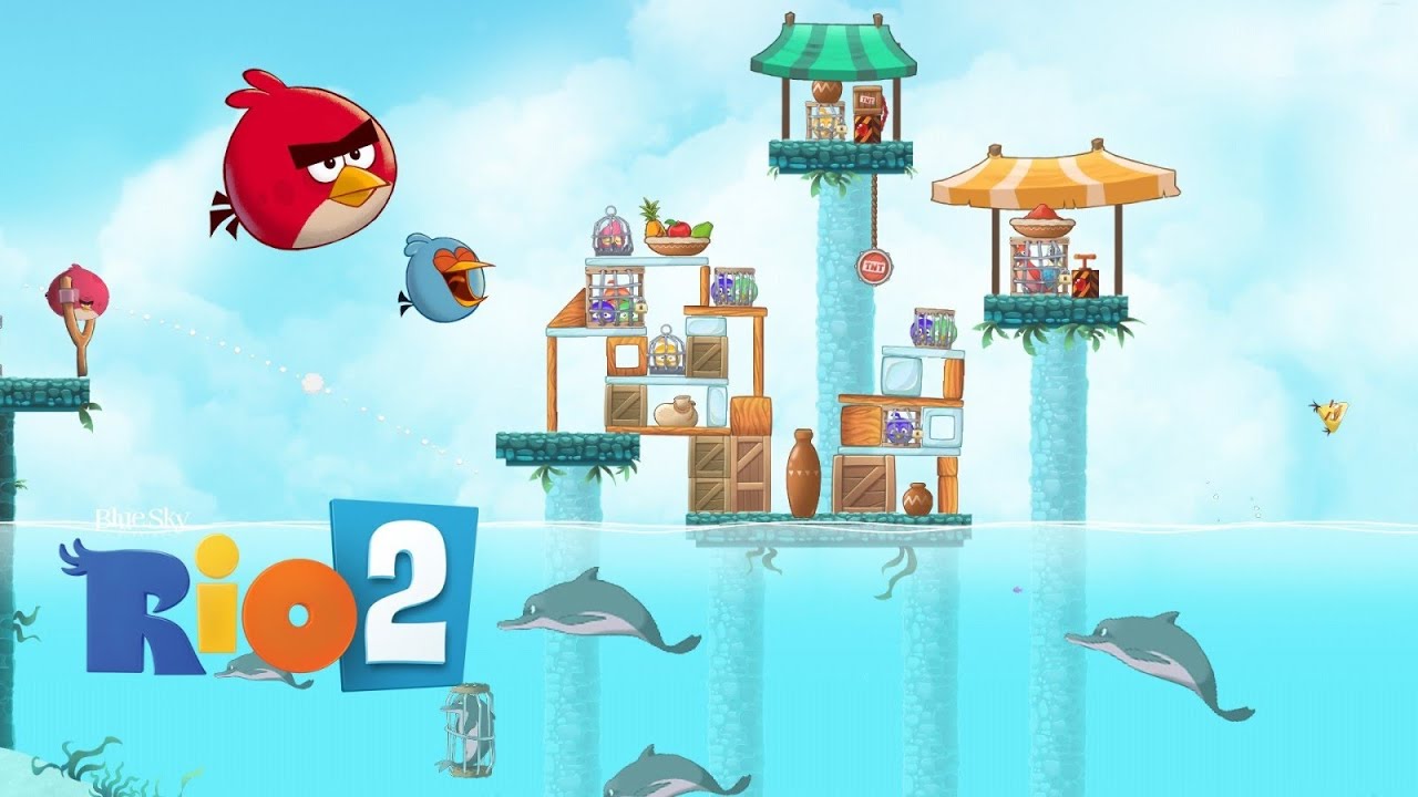 Angry Birds Rio 2 Part 1 - Kids Games Gameplay by GAMES FOR KIDS