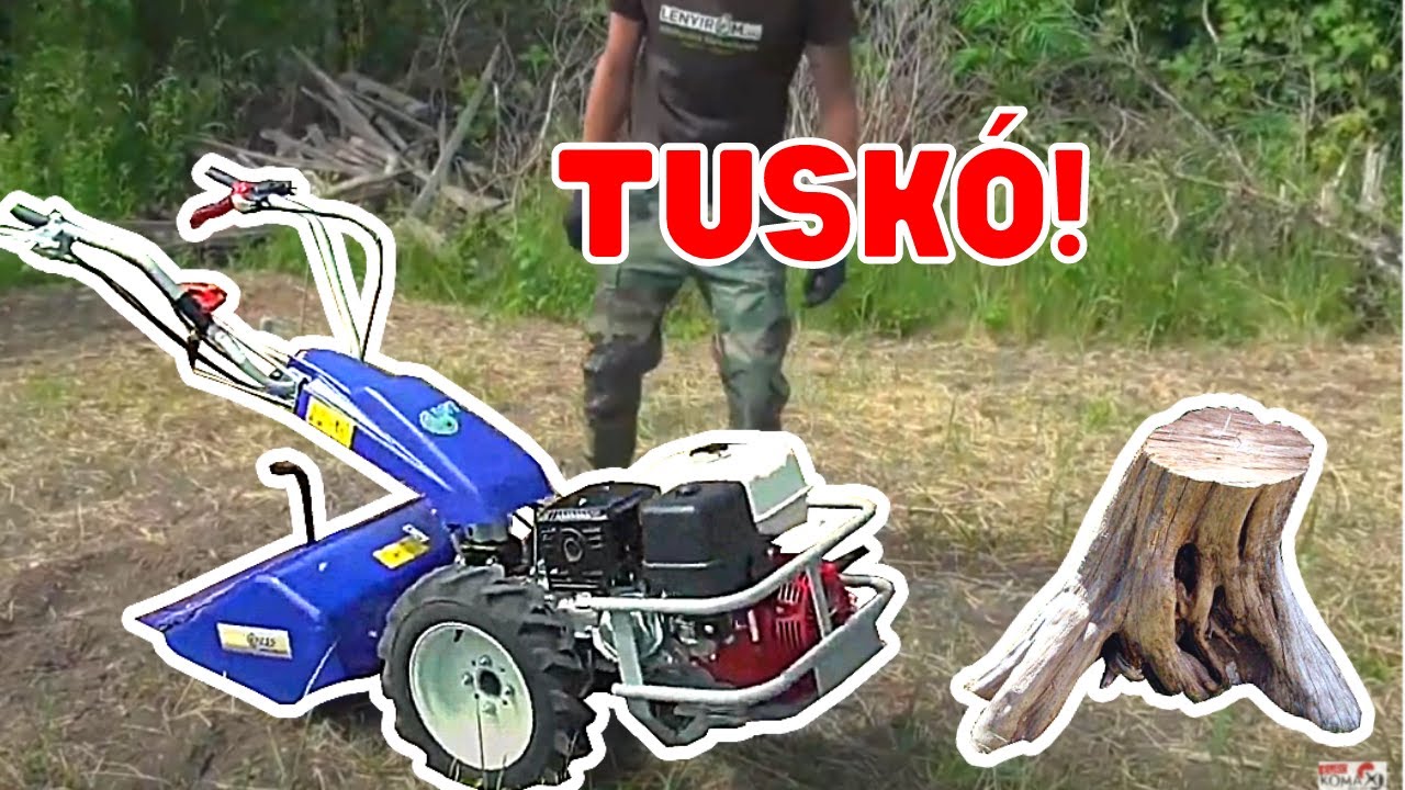 Tuskót fogott az AGT3 talajmaró adaptere bevetésen - EUROKOMAX KFT - www.eurokomax.hu