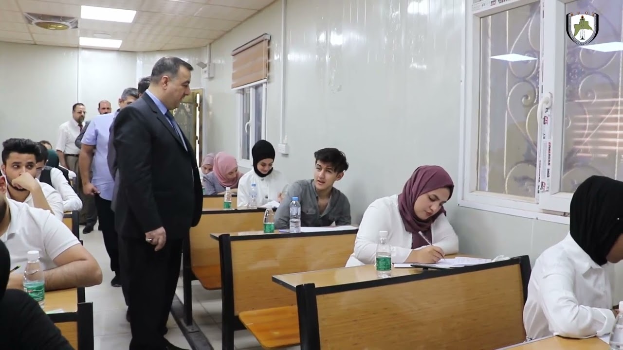 زيارة وكيل وزير التعليم العالي الى كلية الهندسة للنفط والغاز