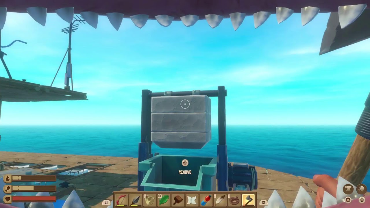 Raft First playthrough day 2