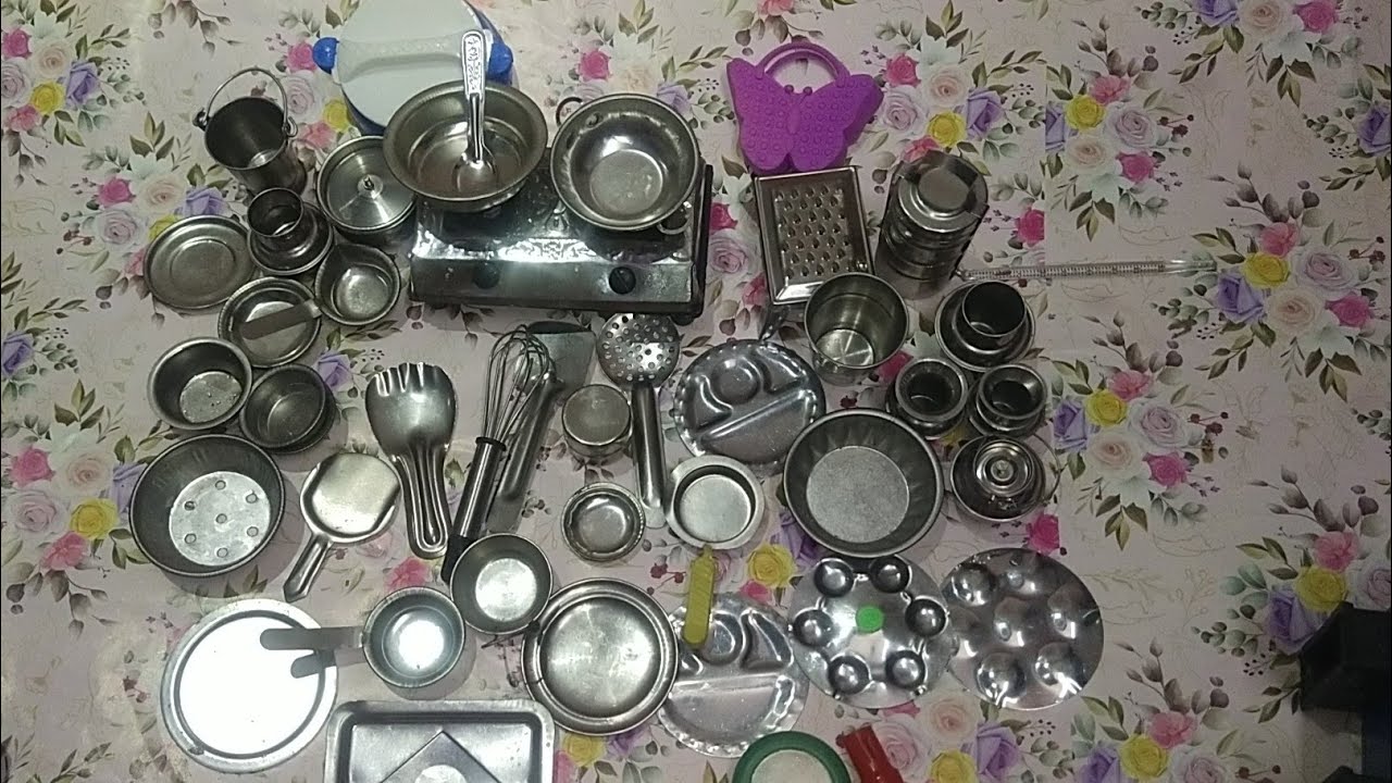 Mini kitchen toys videos satisfy  toys unboxing 