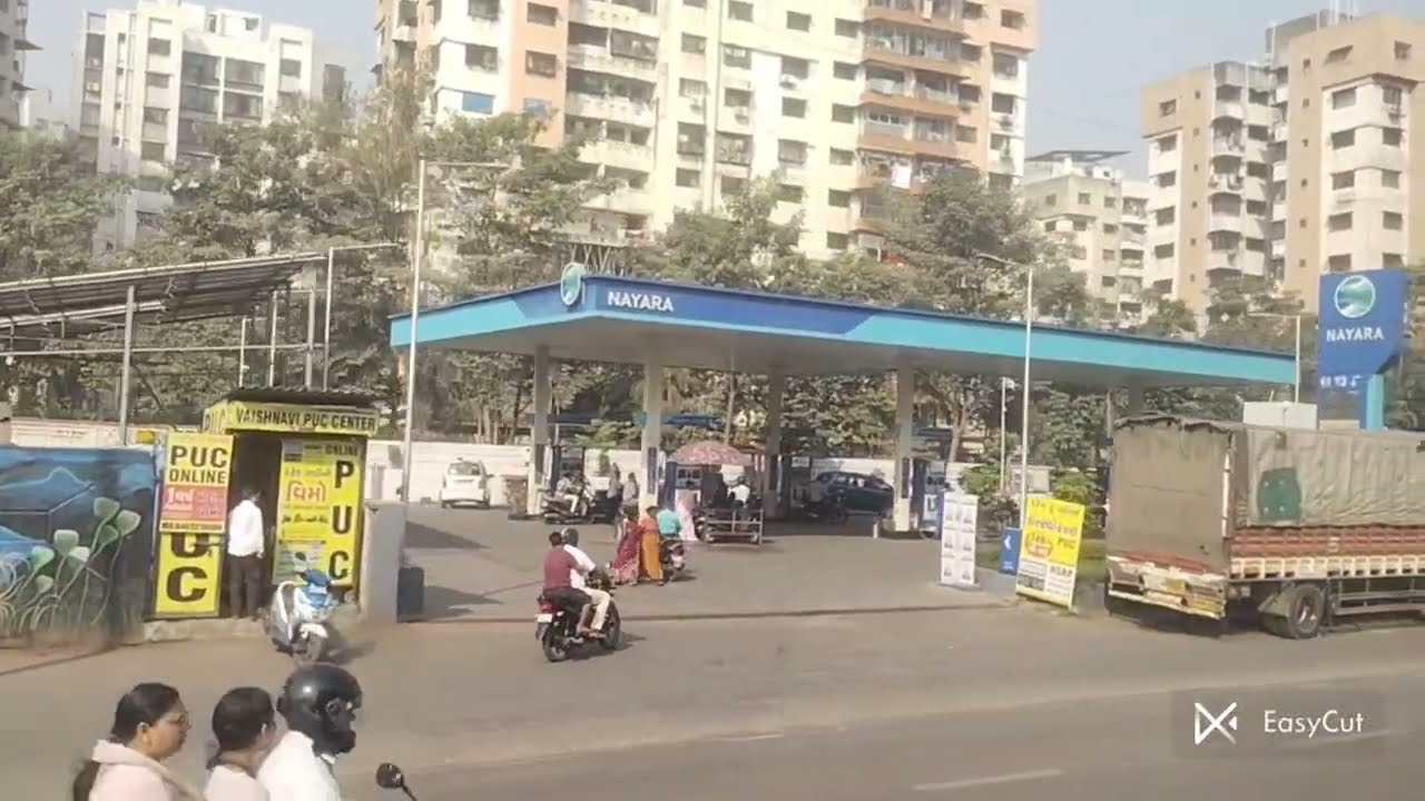 आसपास तीन रस्ता# Surat #video #Surat video