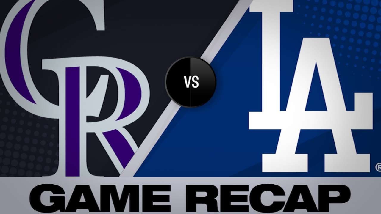 Buehler K's 16, Beaty walks it off  | Rockies-Dodgers Game Highlights 6/21/19